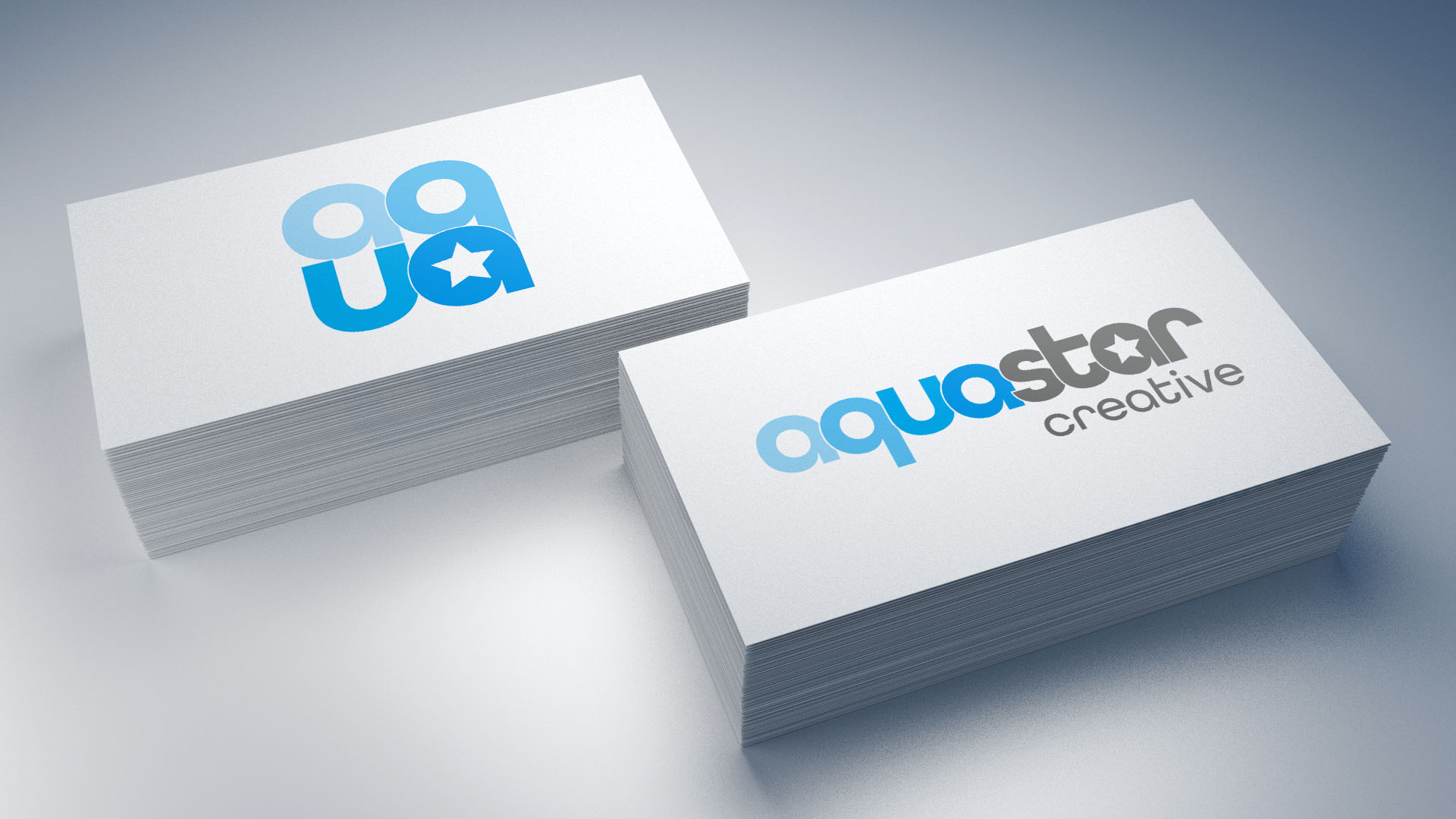 Aquastar Creative Business Cards