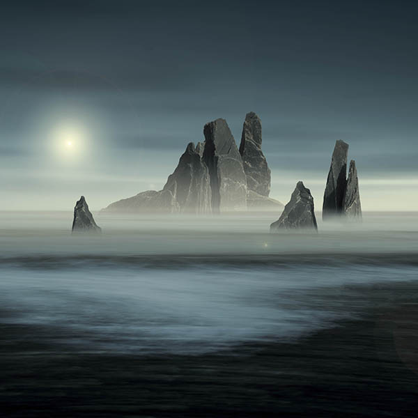 Fantasy Landscape Photo Editing Illustration