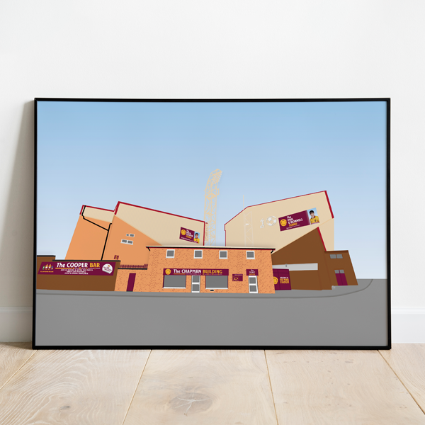 Fir Park Stadium Poster