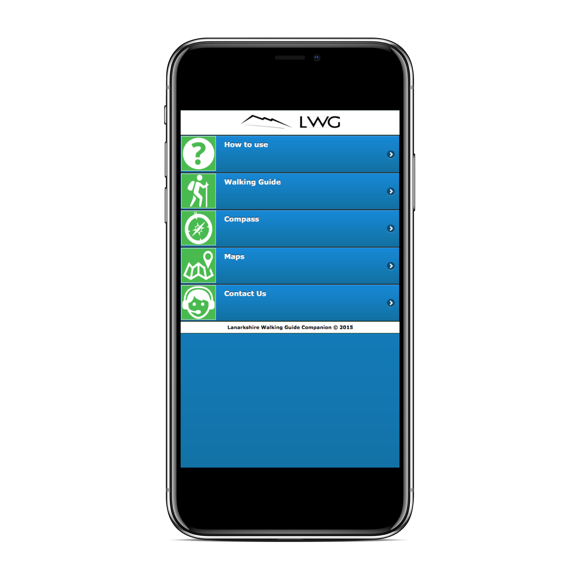 Lanarkshire Walking Guide Companion App