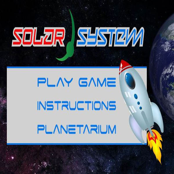 Solar System - Childrens Educational web game