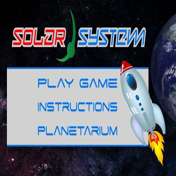 Solar System - Childrens Educational web game